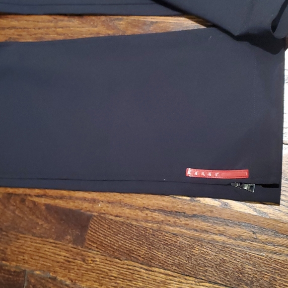 Men's Prada Black Classic Fit Pants - Picture 8 of 9